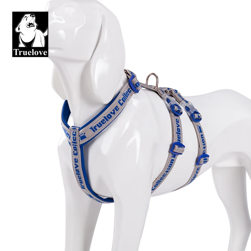 Truelove TLH6571 Reflective Waterproof Dog Harness, Nylon SBR Vest with Dnauf Buckle 1005004611072780
