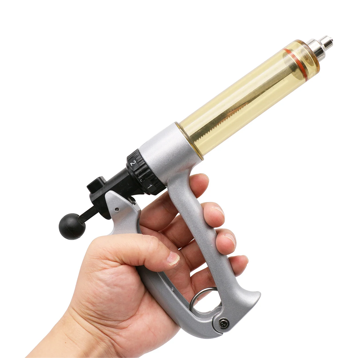 25/50ml Semiautomatic Continuous Syringe Veterinary Equipment Medicine Feeder Pig Cattle Sheep 1005004638262542