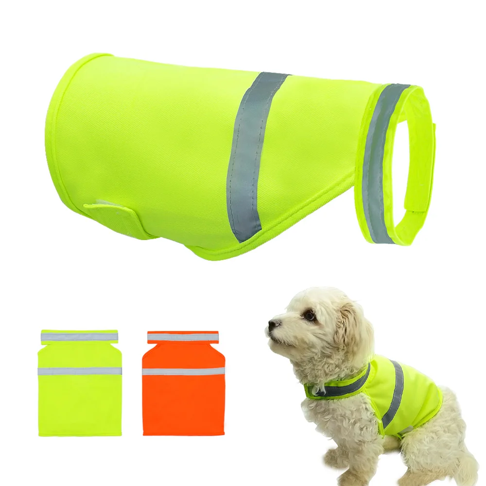 Reflective Dog Vest Clothes Breathable Pet Puppy Dog Safety Outdoor Walking Running Vests For Small 1005004702022268