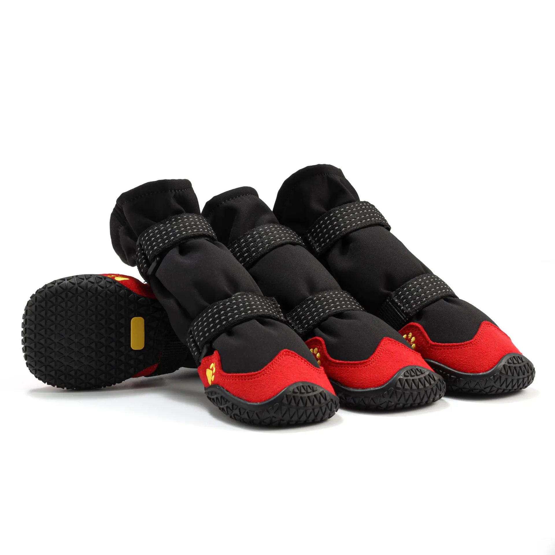 Dog Booties Waterproof High Tops 4Pcs Dog Shoes for Medium Large Dogs Rugged Anti-Slip Paw 1005004705161895