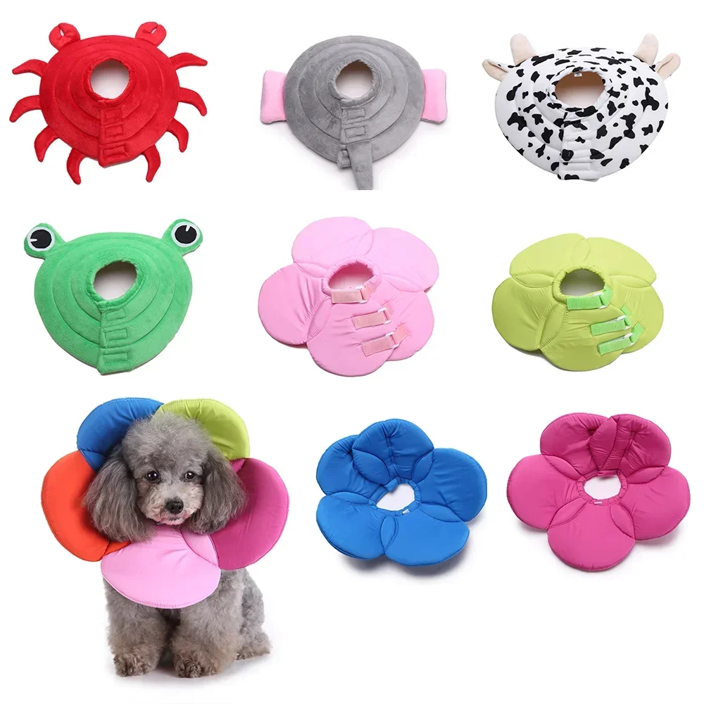 Dog Surgery Collar, Anti Barking Collar Dog, flower Shape Recovery Collar for Pomeranian 1005004727096737