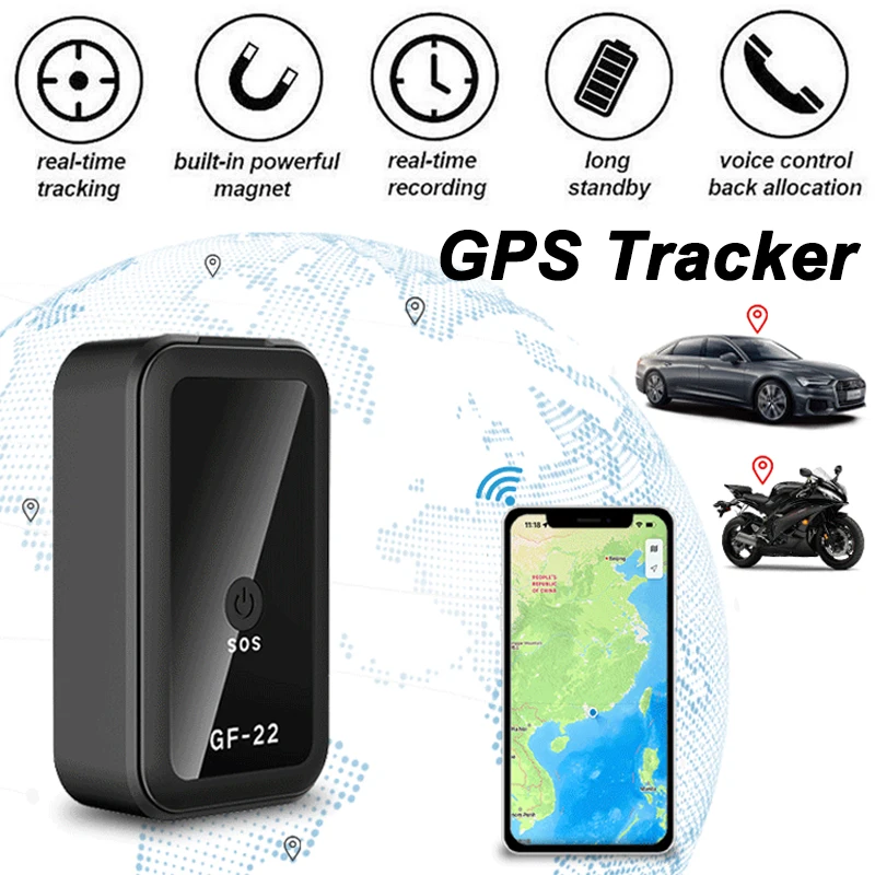 GF 22 Mini GPS Tracker Magnetic Positioner Anti-lost Tracking GPS for Car Motorcycle Global 1005004757244249