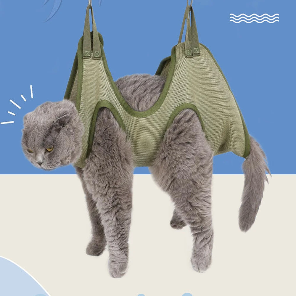 Cat Grooming Nail Cutting Anti Scratch Bite Fixed Bag Bath Trimming Restraint Bag Pet Beauty 1005004773985194