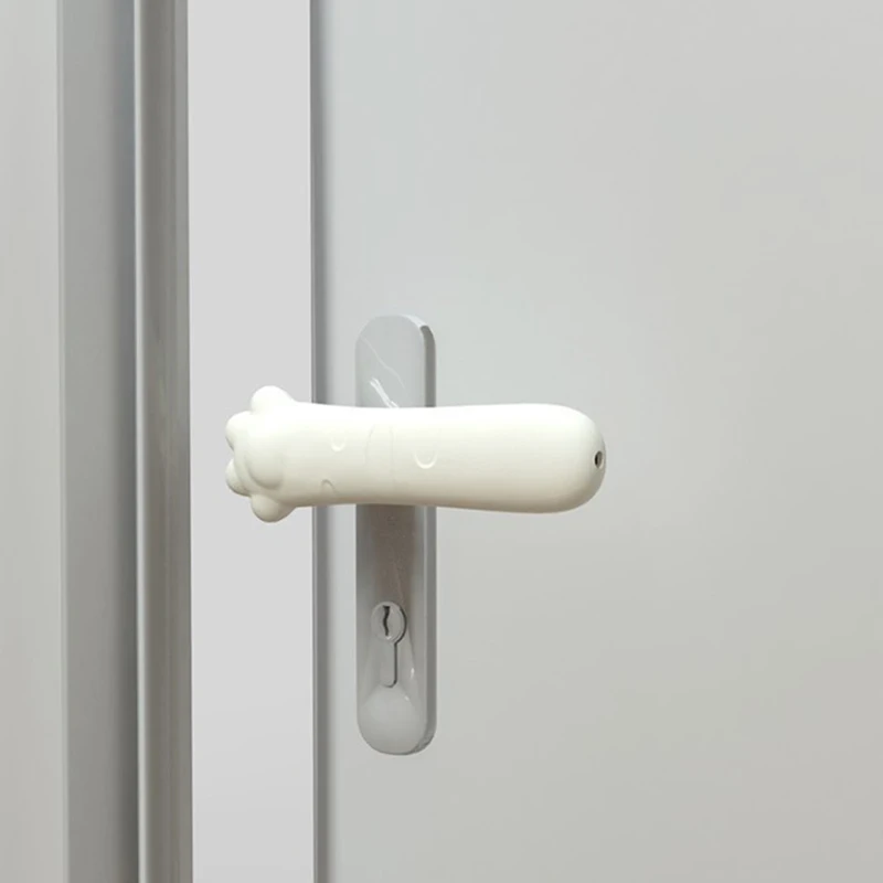Cat Paw Door Handle wall Anti-collision Pad Anti-knock Baby Gift Kid Reduction Safety Door Handle 1005004779072059