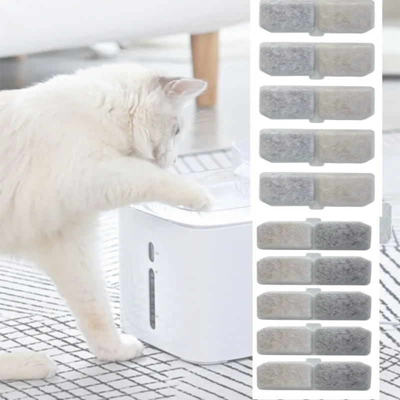 Pet Water Fountain Filter Replacement for Most Dispenser Gift (10 Pcs) 1005004822552476