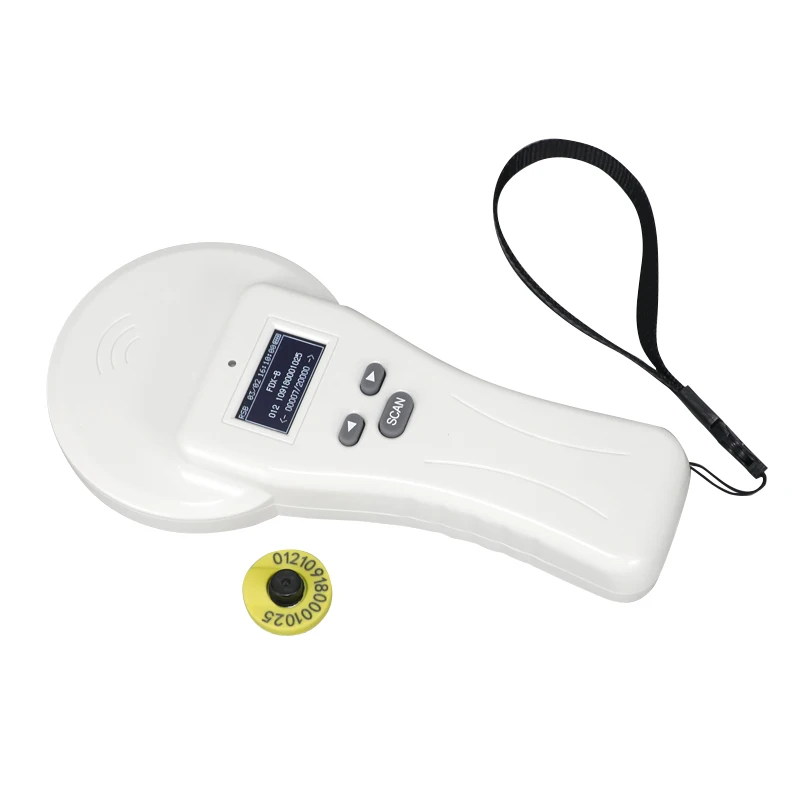 RFID Animal Tag Reader FDX-B FDX-A HDX ID64/EMID Pet ID Microchip Glass Chip Scanner for Cattle 1005004864746539