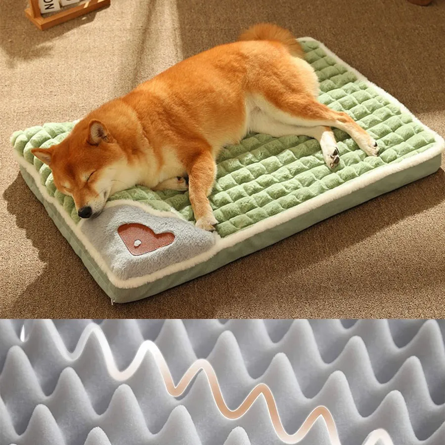 Pet Dog bed mat Protect cervical spine Detachable Dog house indoor For small medium large dogs bed 1005004898708144