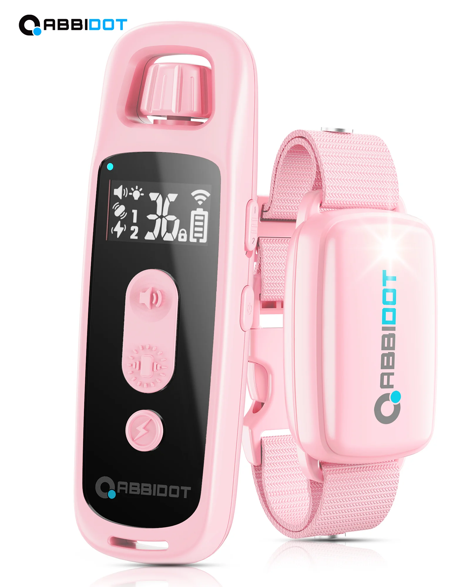 ABBIDOT-T30 Dog Shock Collar for Dogs Training Canine Equipment Supplies No Bark Pet Accessories 1005004911110686