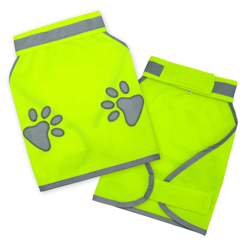 Reflective Dog Vest Clothes Breathable Pet Puppy Dog Safety Outdoor Walking Running Vests For Small 1005004921125136