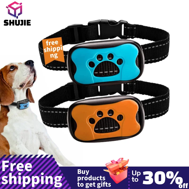 Pet Dog Anti Barking Device USB Electric Ultrasonic Dogs Training Collar Dog Stop Barking Vibration 1005005009903218