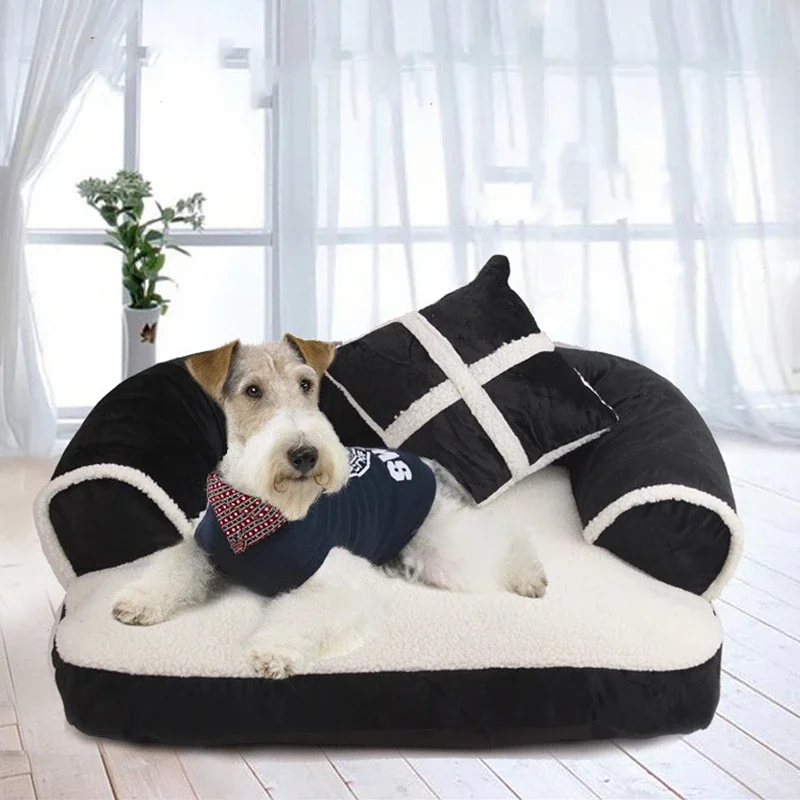 Soft Dog Beds Cat Sofa Best Pet House for Small Medium Dogs Cats Nest Classic England Style Winter 1005005081223112