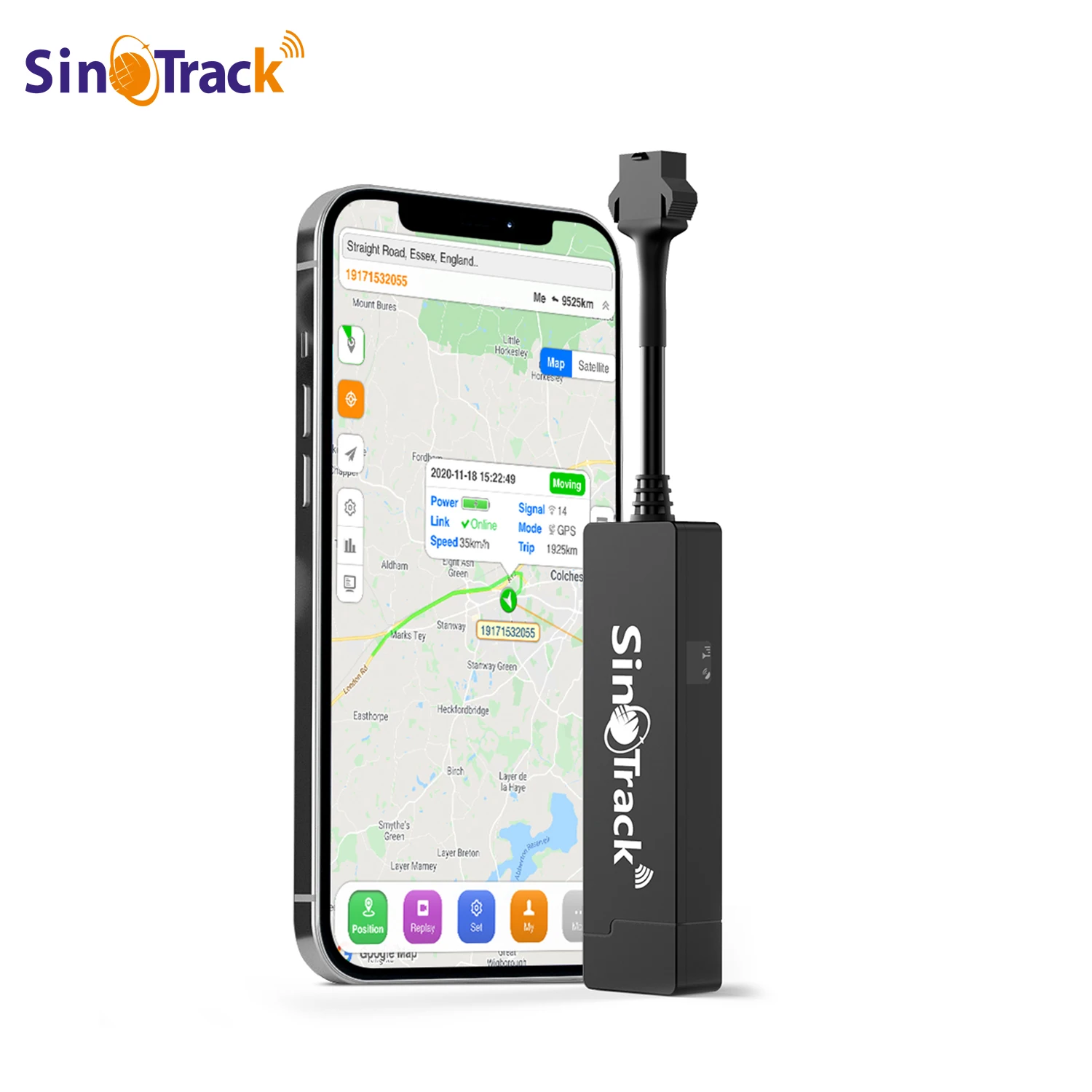 Sinotrack GPS Tracker GSM GPRS Vehicle Tracking Device Monitor Locator Remote Control ST-901A 1005005127300791