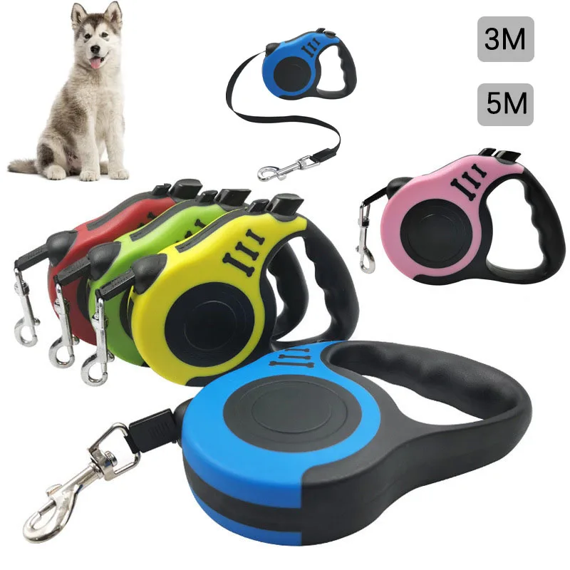 Long Strong Pet Leash For Large Dogs Durable Nylon Retractable Big Dog Walking Leash Leads 1005005209230486