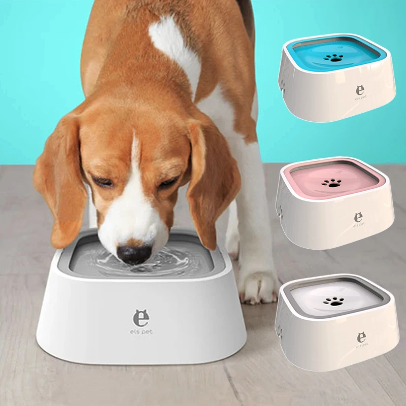 Dog Drinking Water Bowl Floating Non-Wetting Mouth Cat Bowl Without Spill Drinking Water Dispenser 1005005217398552