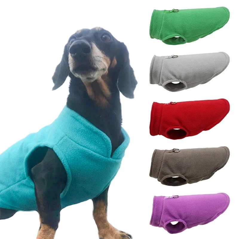 Warm Fleece Dogs Clothes Pet Dog Jacket Vest With D-Ring For Small Dog Cats Clothing French Bulldog 1005005266620112