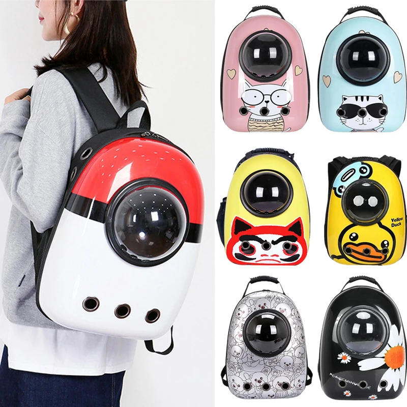 Outdoor Travel Puppy Cat Backpack Carrier Bag Breathable Pet Space Capsule Mascotas Supplies for 1005005295759607