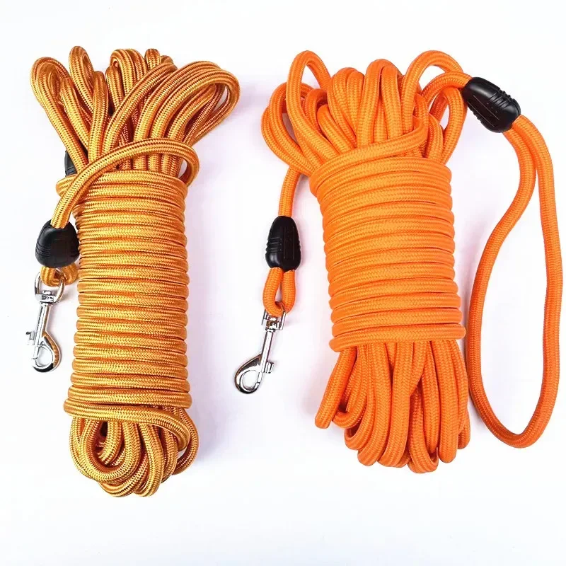 5M/10M/15M Long Rope Training Dog Leash- Heavy Duty Nylon Recall Pet Tracking Line- for Small 1005005296186975