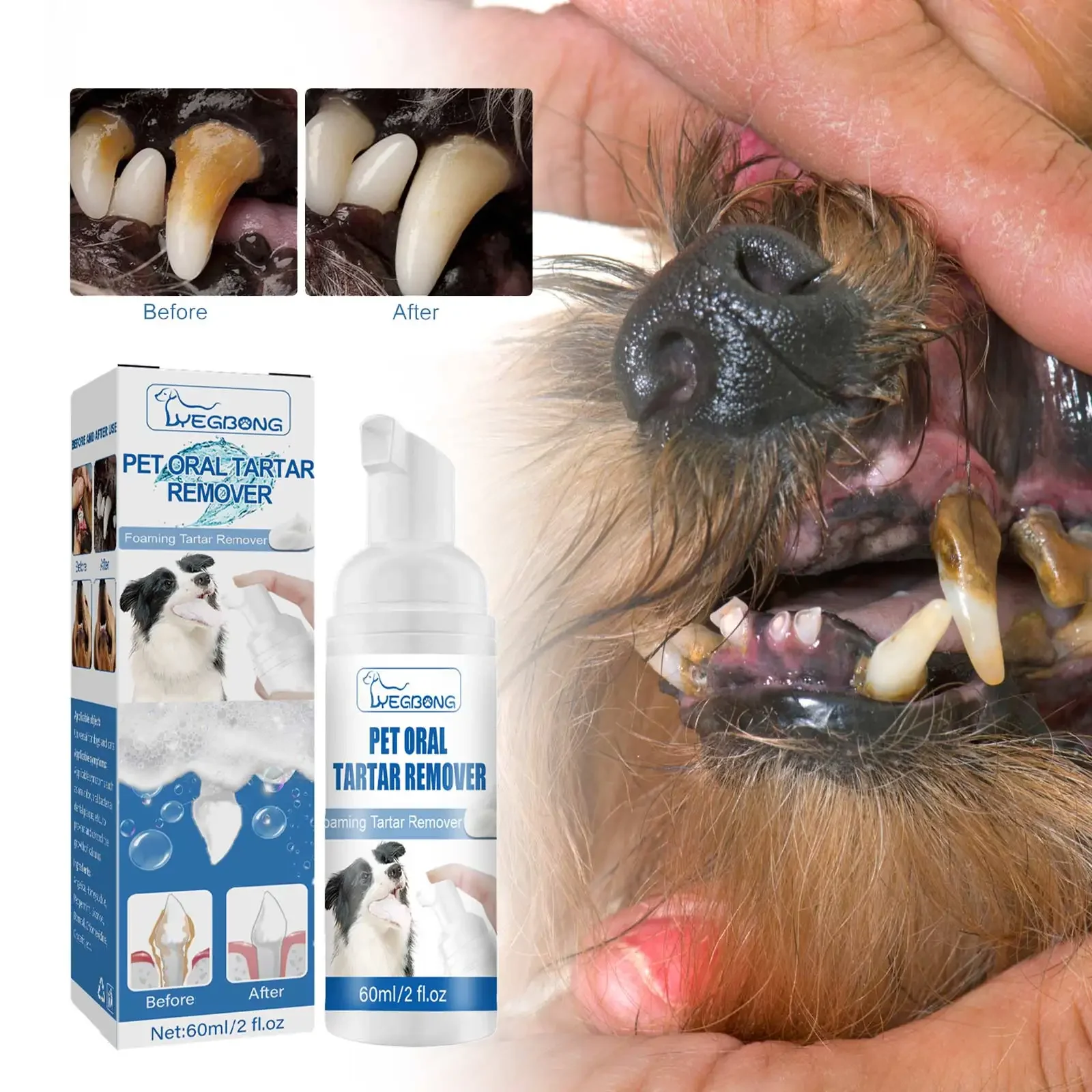 Pet Oral Spray Dental Dirt Remover Cat Teeth Cleaning Breath Freshener Remove Dog Plaque Bad Smell 1005005308101292