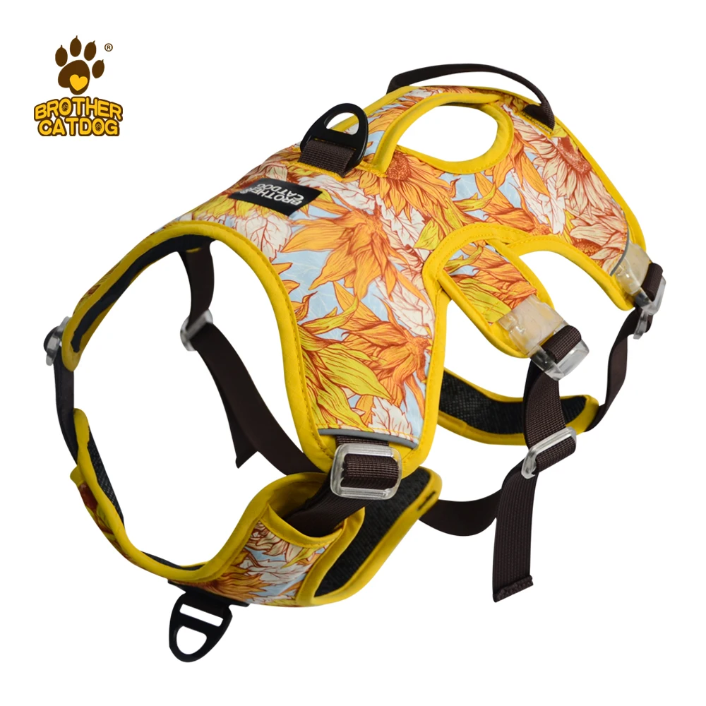 Pet Dog Harness Dog Items Outdoor Walking Training Vest for Dogs Accessories Breathable Reflective 1005005380523168