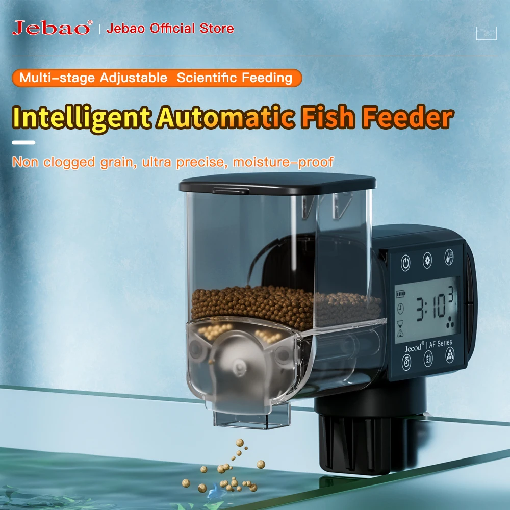 Jebao Jecod New Aquarium Fish Tank Feeder Intelligent Automatic Feeder Digital Timing 1005005388516980