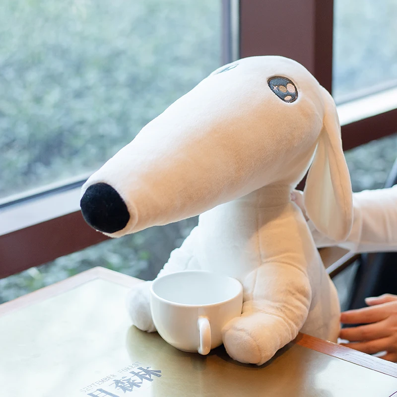 25/40CM Popular Long Nose Dog Plush Toys Stuffed Animal Cute INS Let me do it for you Greyhound Dog 1005005391962734
