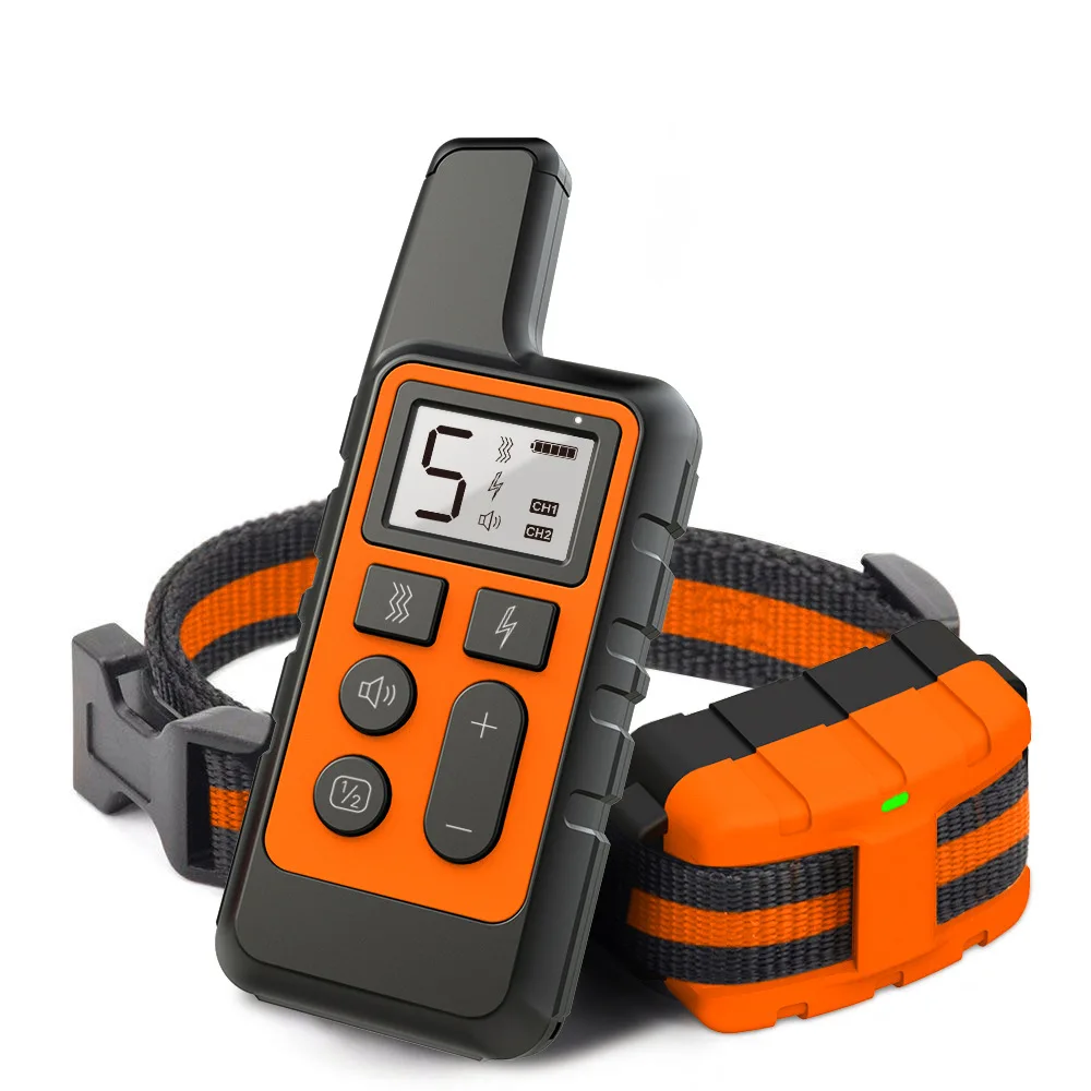 Electric Dog Training Collar Waterproof Pet Remote Control Rechargeable 500m training dogs collars 1005005410741375