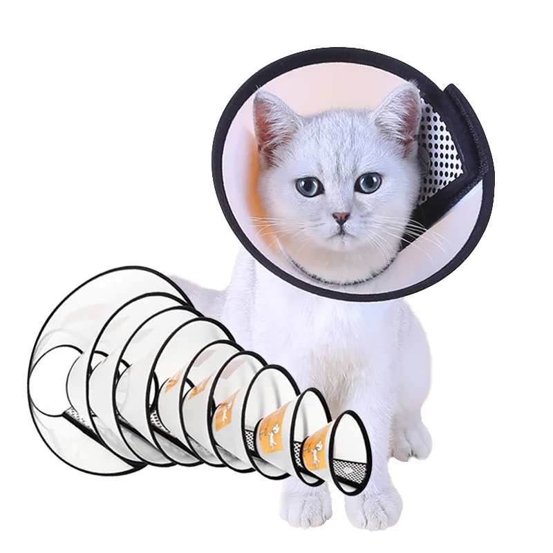 Pet Protective Collar Dog Neck Recovery Cone Collar Anti-Bite Lick Wound Healing Cat Dogs Health 1005005412160522