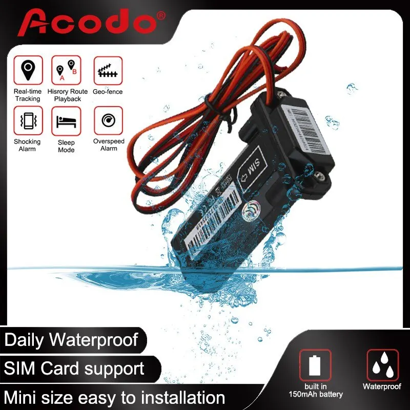 Car GPS Locator Waterproof Car Anti Theft Tracker Gps Tracker Universal 1005005418209426