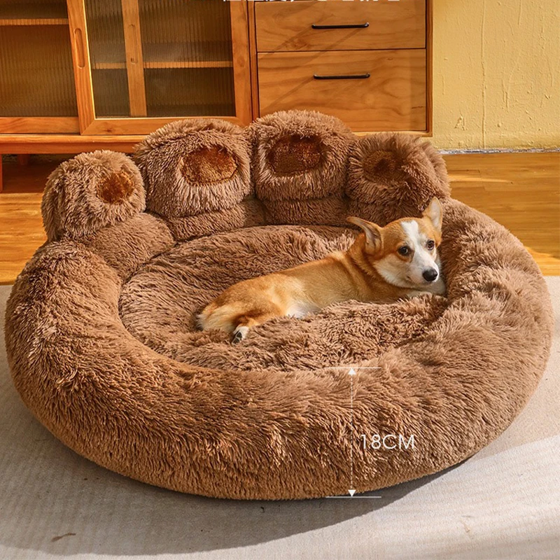 Dog Kennel Beds for Large Dogs Bed Washable Big Basket Medium Accessory Pets Products Warm Pet 1005005440226932