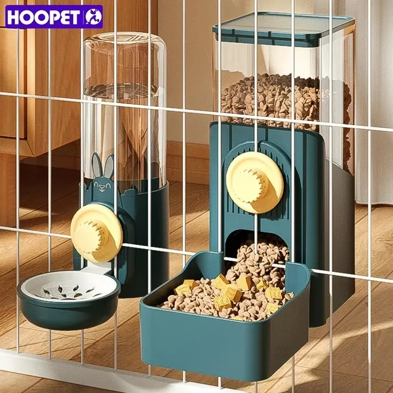 HOOPET Automatic Pet Bowls Cage Hanging Feeder Dog Water Bottle Food Container Dispenser Bowl for 1005005440435018