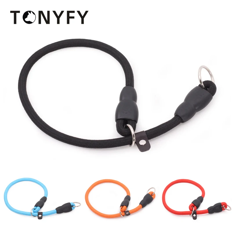 Pet P Chain Nylon Collar Dog Training Accessories Teddy Small Corgi Border Collie Medium Golden 1005005443572592