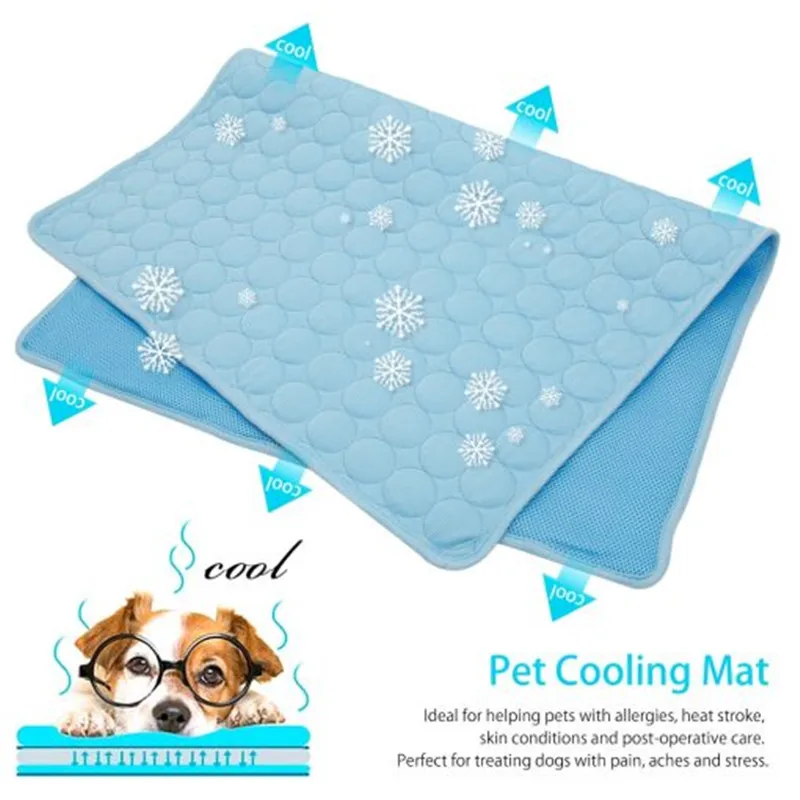 The Ultimate Cooling Pet Mat Breathable Washable Summer Pad Dog Cat Self Cool Blanket for Kennel 1005005453299610
