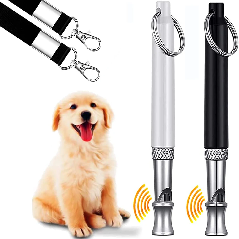 Stainless Steel Ultrasonic Dog Whistles to Stop Barking High Pitch Frequency Silent Whistle for 1005005457388267