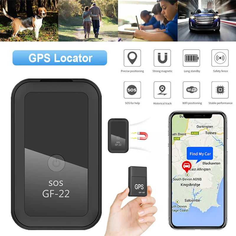 New GF-22 GPS Tracker Device Real Time Car Tracker Voice Control Mini Precise Positioning 2023 1005005467253093
