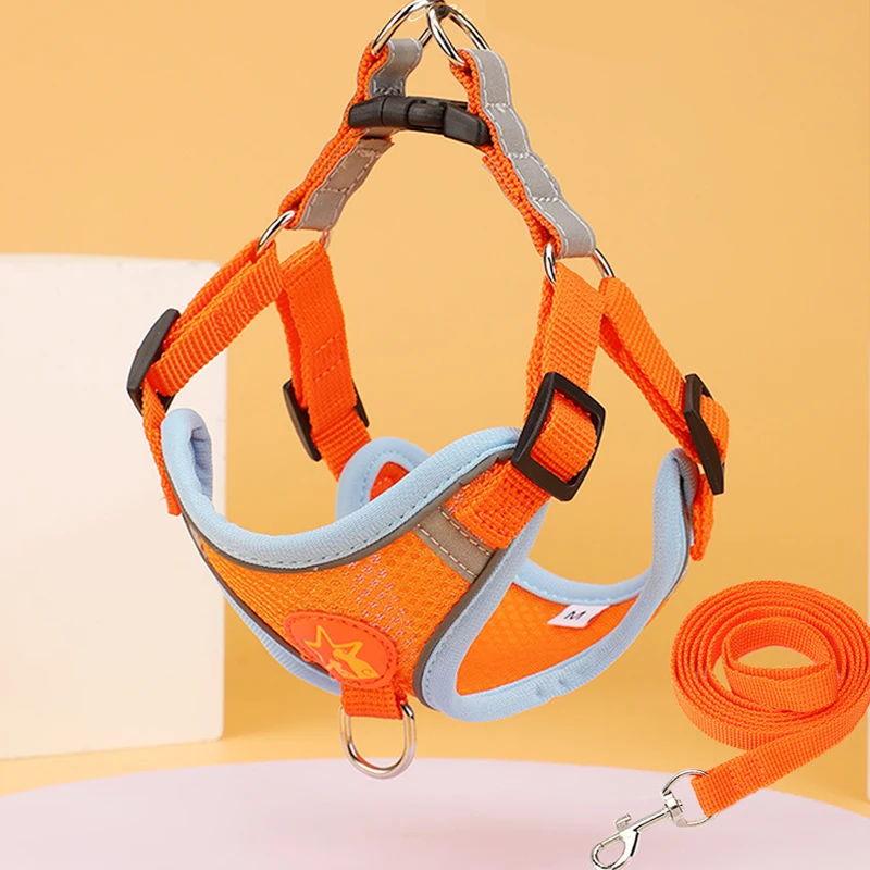 Chest Harness Pet Supplies Accessories Pet Chest Strap Braces Cat Dog Vest Breathable Reflective 1005005476685587