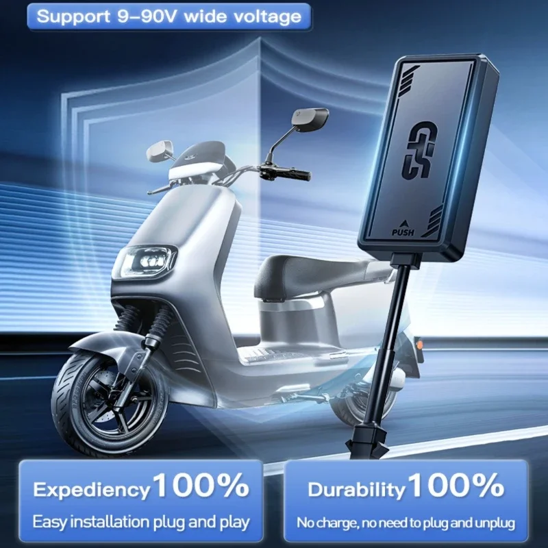 New 1pcs Car Motorcycle Real-Time Tracking Locator Device Mini GPS Vehicle Locator Anti-Theft Device 1005005486404433