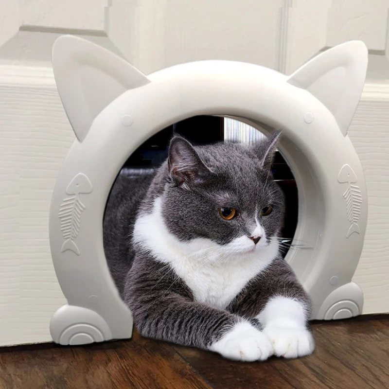 Cat Door Dog Hole Access Direction Controllable Toy For Pet Training Dog Cats Kitten ABS Plastic 1005005488588735