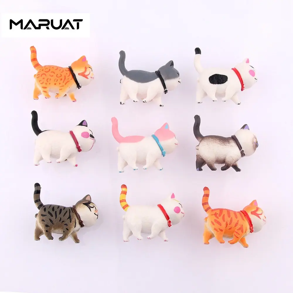 Brass Rotatable Cat Head Cat Handle Cartoon Wardrobe Door Handle Cute Drawer Single Hole Small 1005005499230092