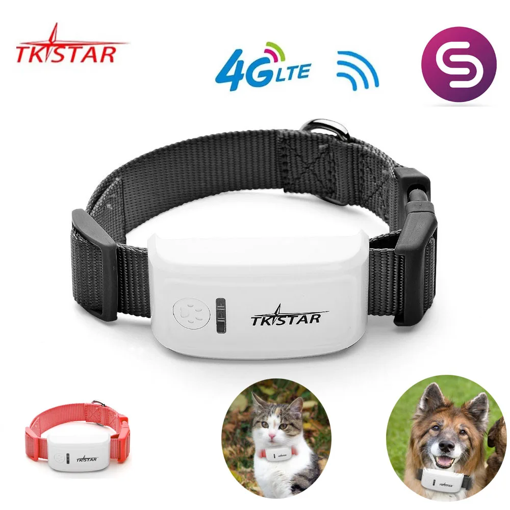 4G TKSTAR Dog GPS Tracker TK909 Waterproof IP65 Google Track GPS For Cat Collar Voice Monitor Mini 1005005554879551