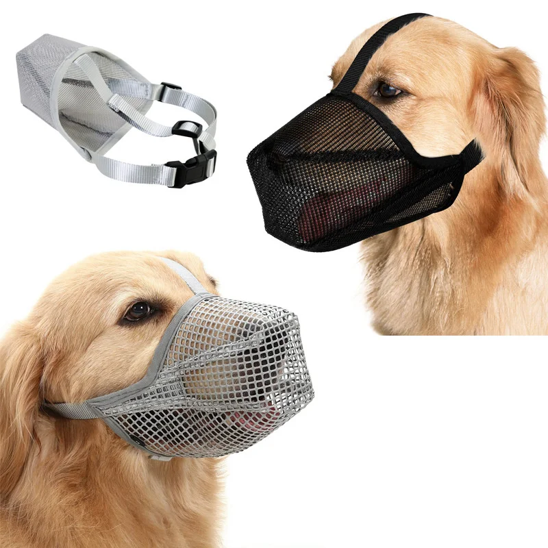 Soft Breathable Muzzle That Lets Your Dog Smile Smuzzle Nonaggressive Mesh Water Permeable Cotton 1005005609165148