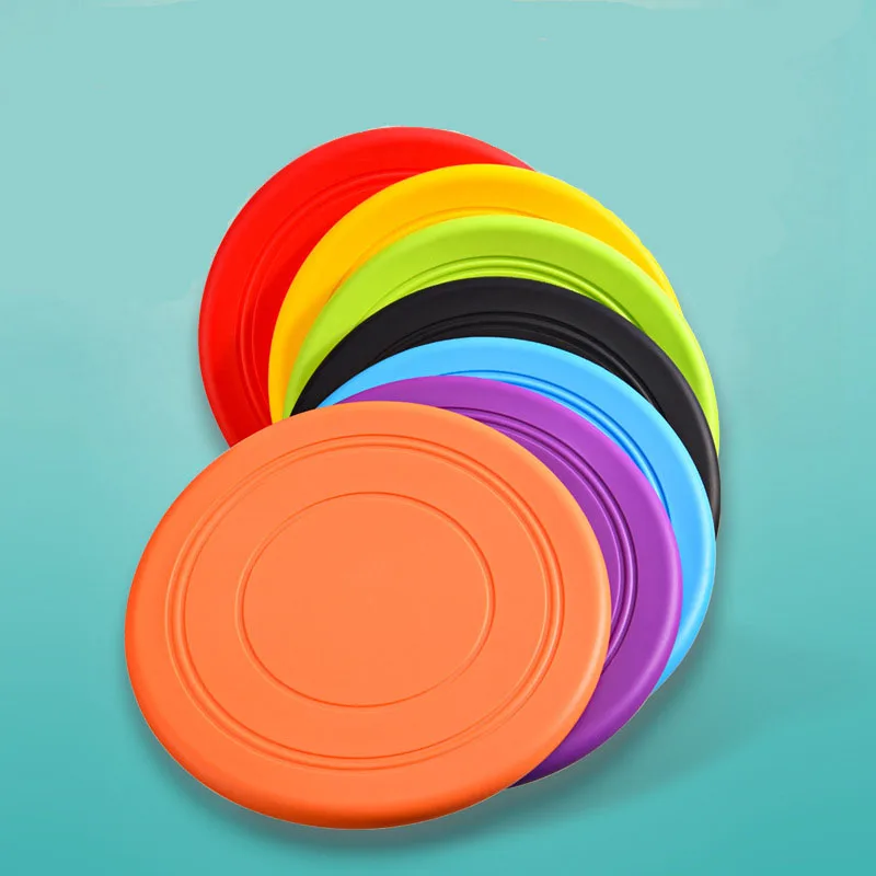 Silicone Flying Saucer Funny Dog Cat Toy Dog Game Flying Discs Resistant Chew Puppy Training 1005005619672476