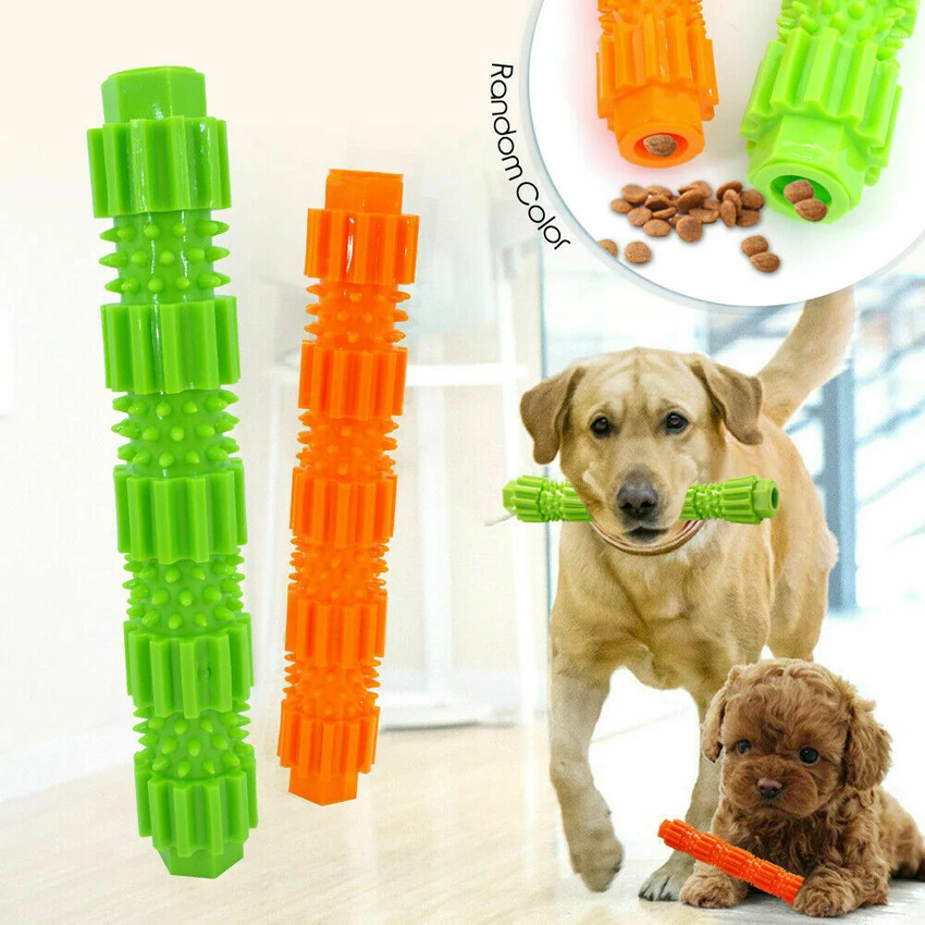 Pet Dog Chew Toy for Aggressive Chewers Treat Dispensing Rubber Teeth Cleaning Squeaking Toys Dogs 1005005667737730