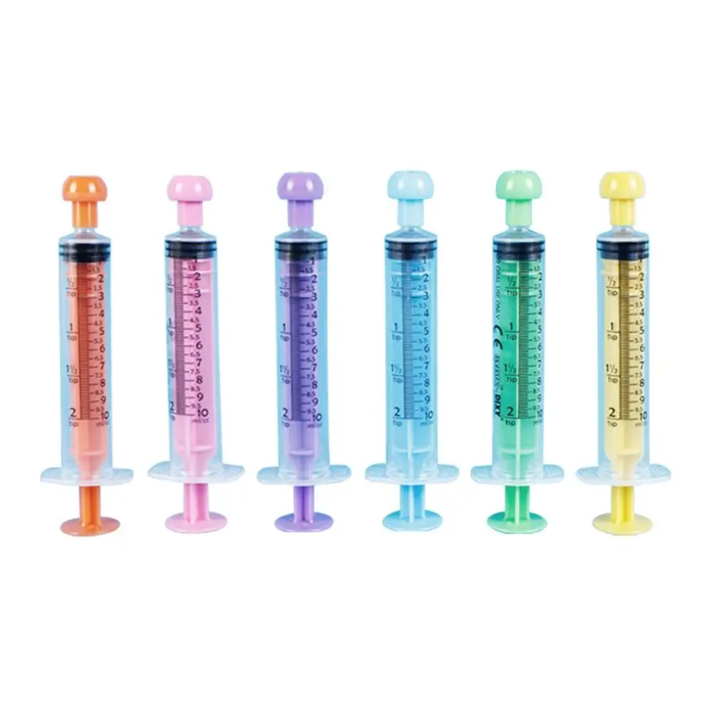 5ml/10ml Pet Animal Feeding Syringe Large Syringe Rubber Stopper Disposable Pump Measuring Scale 1005005699239670