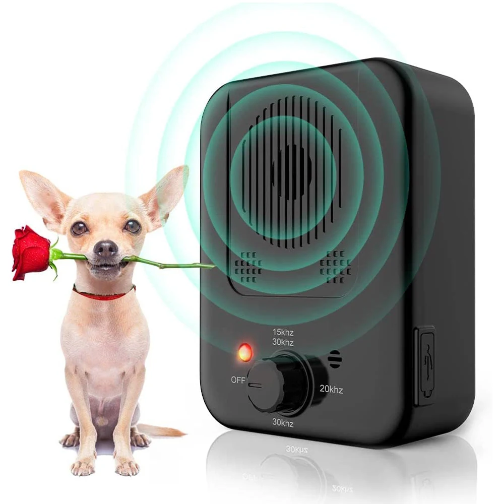 Barkpup Anti Barking Deterrent Device Dog Behavior Training Rechargeable Tool 10m Control Range LED 1005005736185956