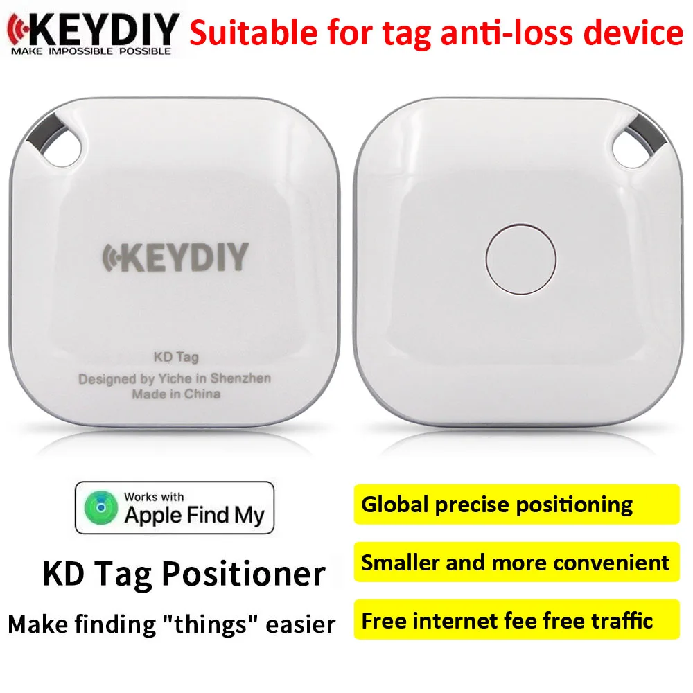 KEYDIY KD Tag KD-Tag Tracking Device Bluetooth Positioner Anti-loss Elf Positioning Tracker Dog Cat 1005005754634389