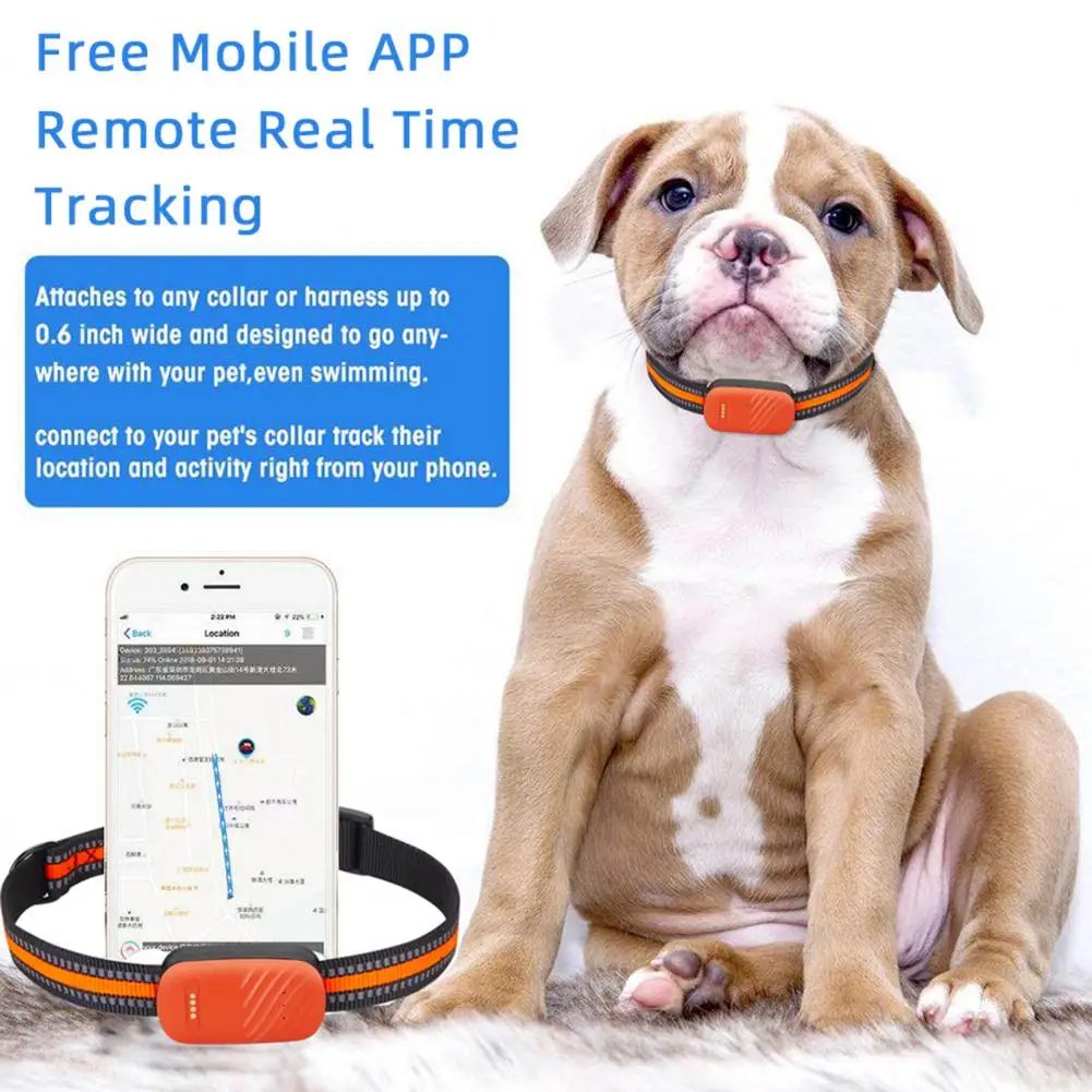 4G Pet Tracker Collar Device Wifi LBS Pets GPS Smart Locator Remote Control APP Rechargeable For 1005005791617136