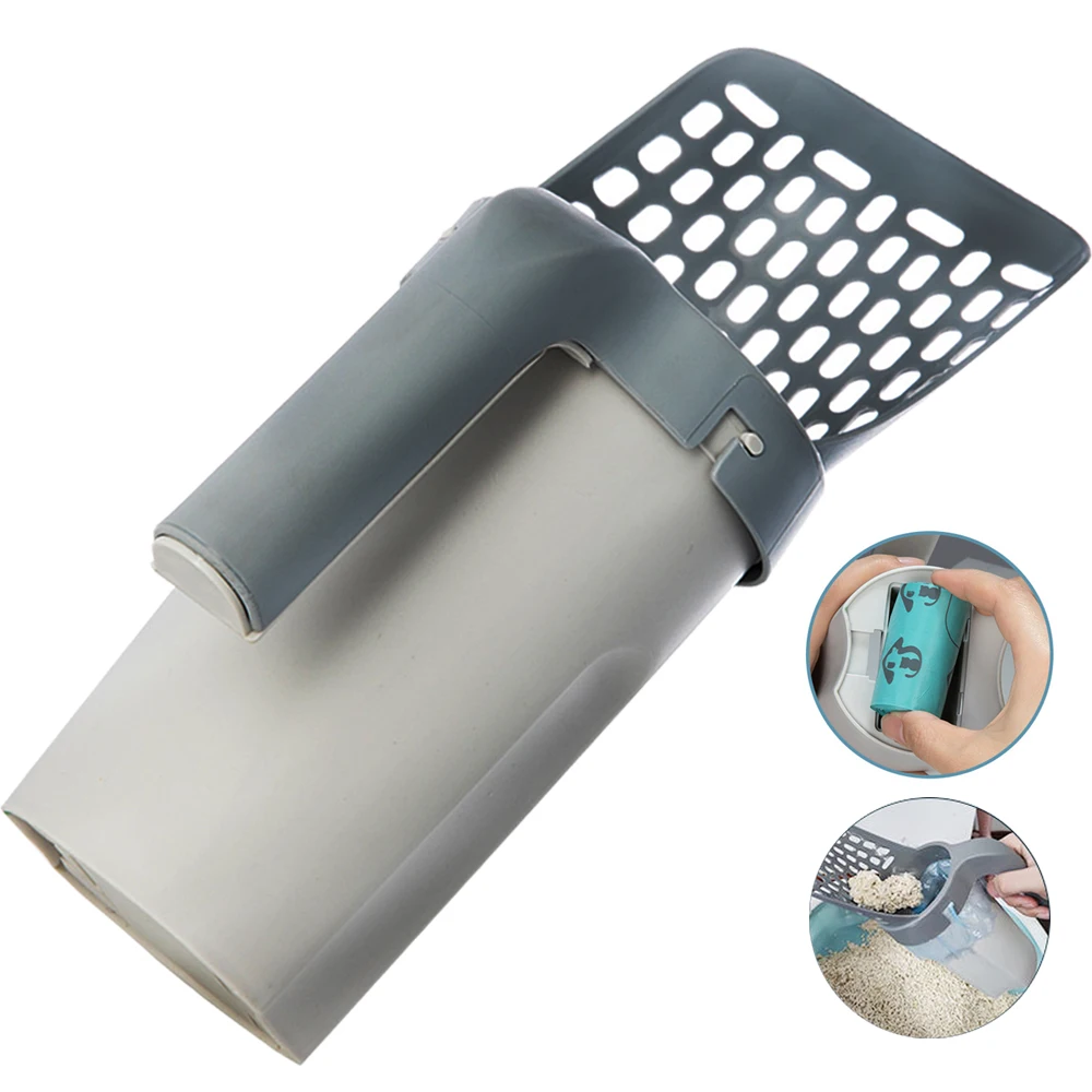 Cat Litter Shovel Self Cleaning Cat Litter Scoop Poop Filter Clean Toilet Garbage Picker Cat Litter 1005005802355674
