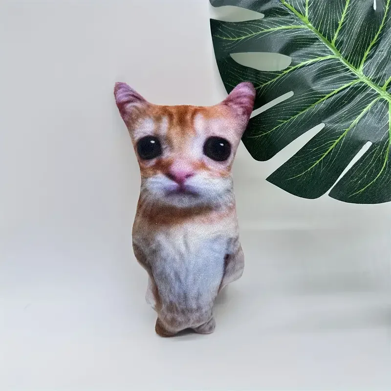 Cute El Gato Cat Plush Toys Wowwow Cat Dolls Plushies Simulation Stuffed Animals Birthday Holiday 1005005806028091