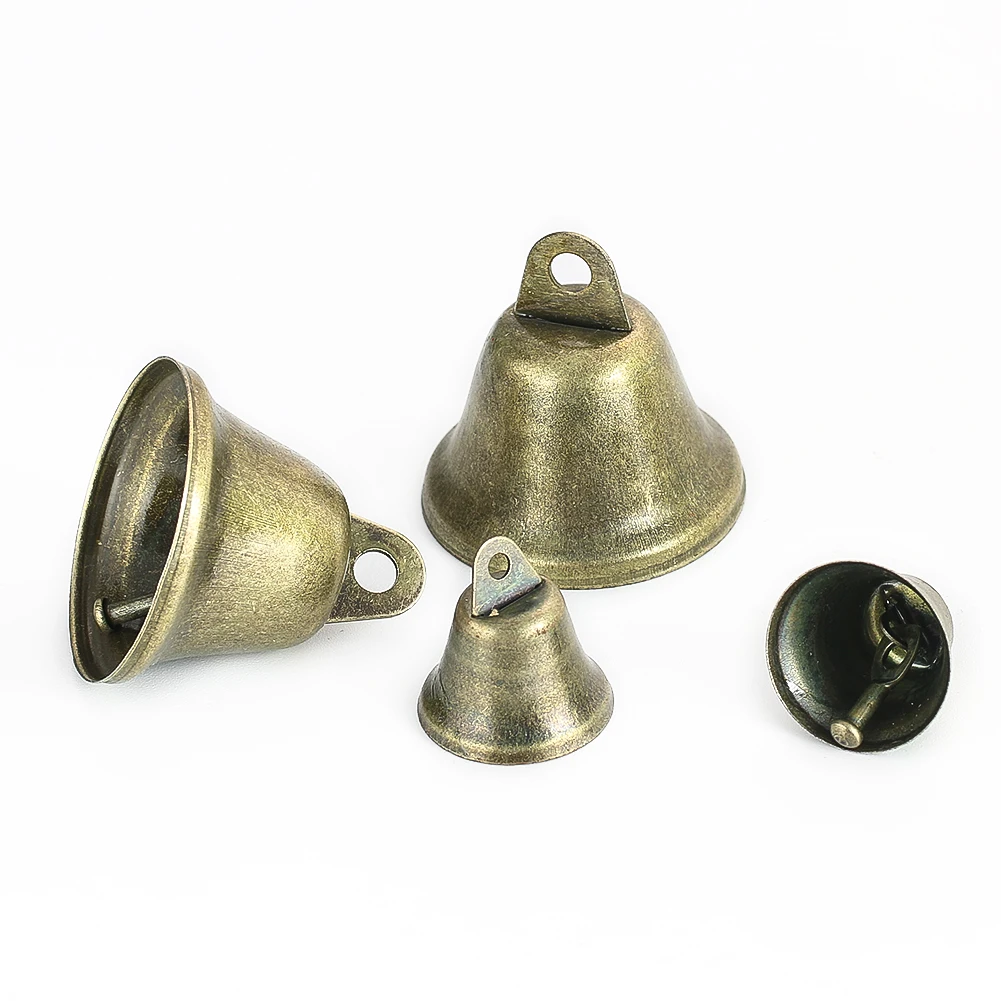 10Pcs Vintage Cat Dog Collar Bells Alloy Pet Necklace Pendant DIY Christmas Tree Decor Hanging 1005005813847589
