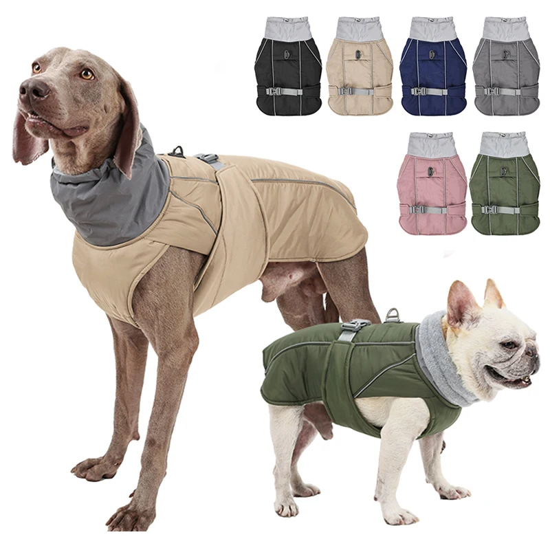Dog Clothes Luxury Winter Jacket for Small Medium Large Dogs Waterproof Soft Padded Warm Pet Coat 1005005852597109